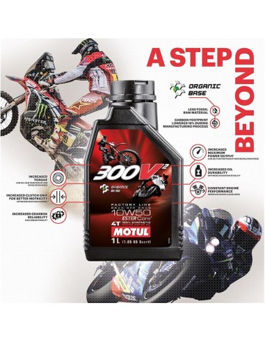 ACEITE 300 V2 10W50 BASE ORGANICA