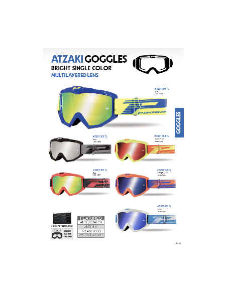 Antiparra Progrip 3201FL (Azul/Verde neon)